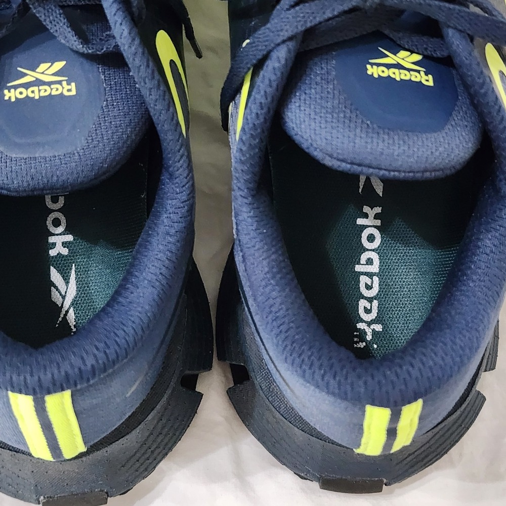 Reebok FloatZig Work Comp Toe Blue/Lime‎ Mens Siz… - image 8